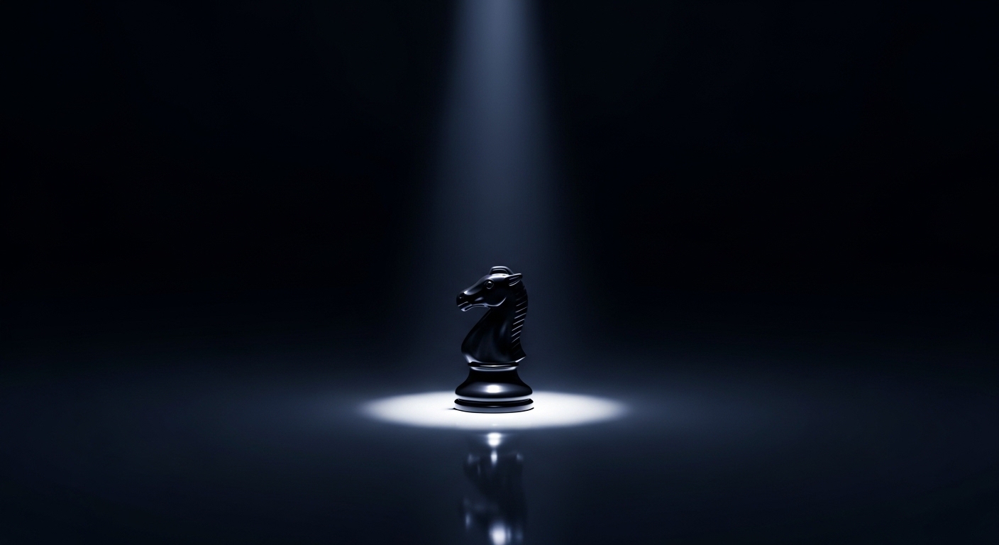 Abstract data center LEDs — AI research infrastructure