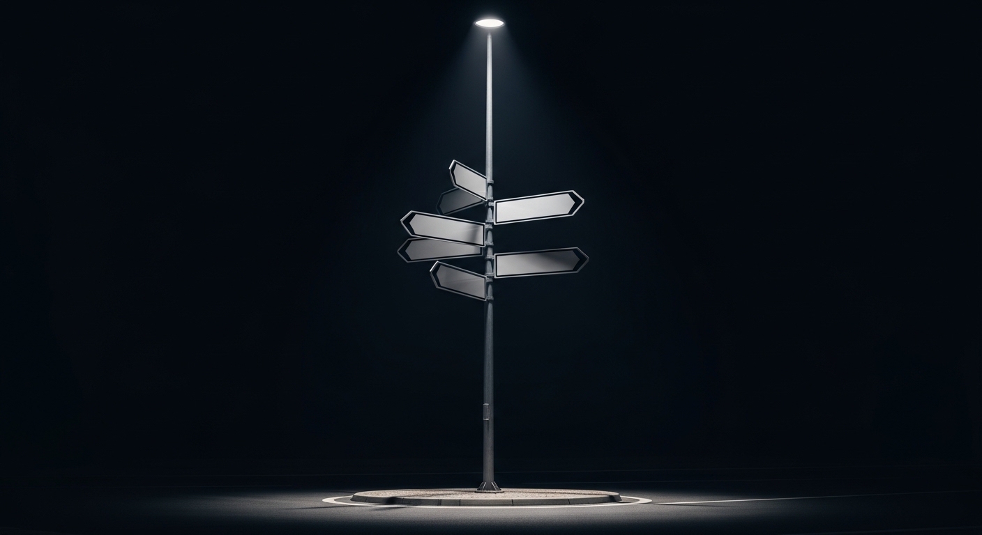 Abstract data streams converging — AI traffic measurement
