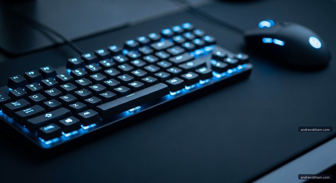 Mechanical keyboard — AI workflow automation