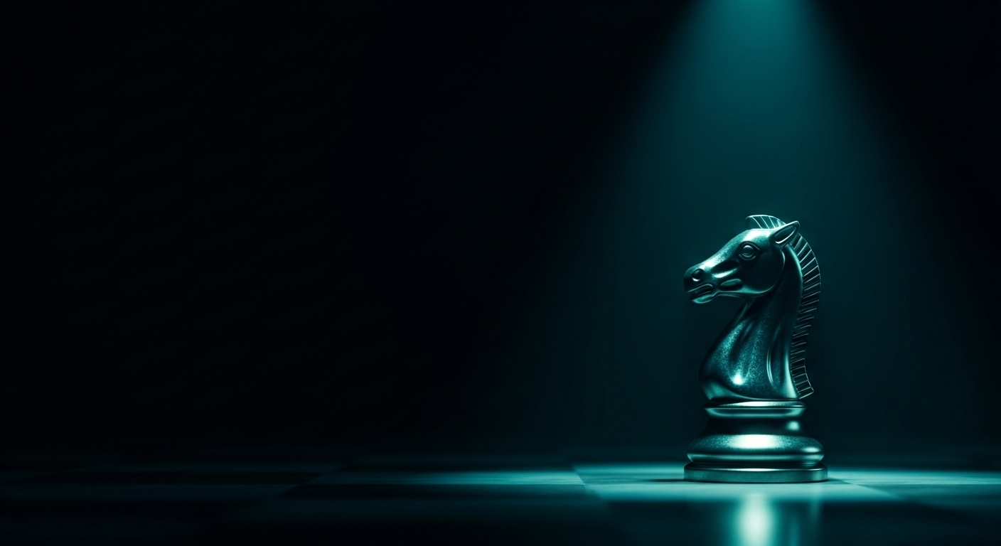 Chess knight representing strategic ongoing decision-making
